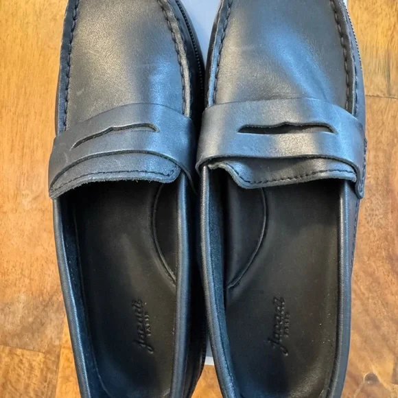 Jacadi Black Kids Dress Shoes